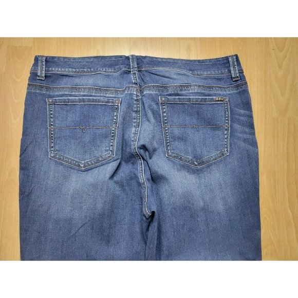 Melissa McCarthy Seven7 Medium Wash Pencil Skinny Jeans Plus Size 22 - Picture 4 of 9